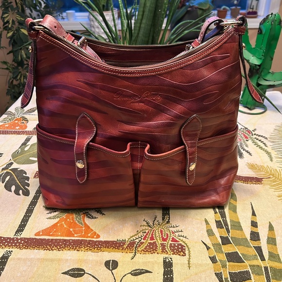 Dooney & Bourke Florentine Zebra Hobo Bag. - Picture 4 of 10